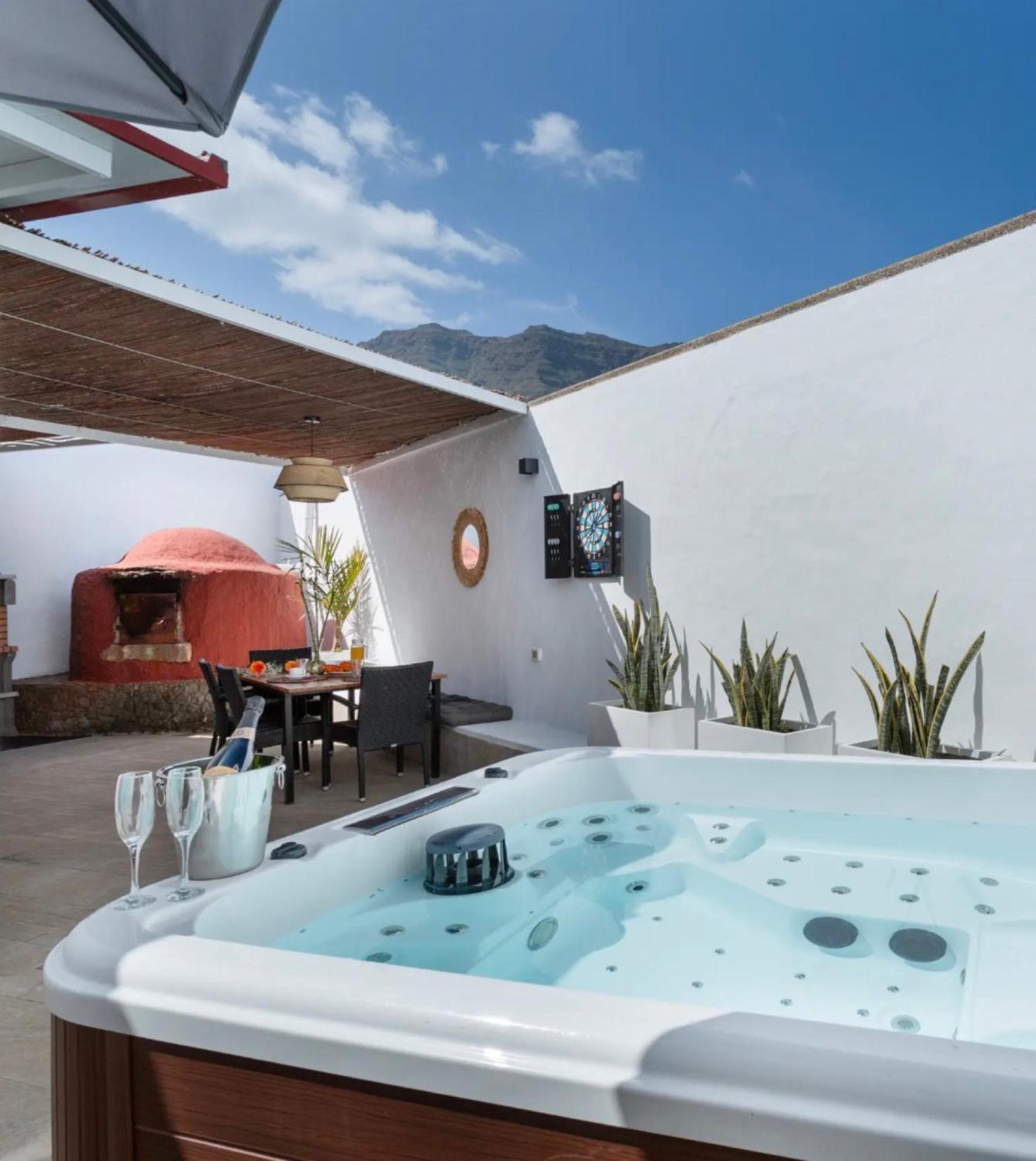 Rincon De La Fontana Villa San Nicolas Bagian luar foto
